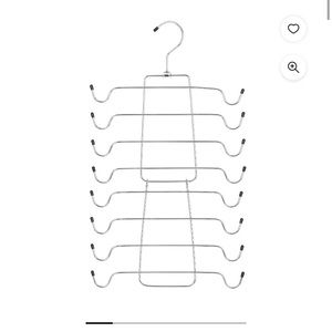 Manistays folding tank top and bra hanger, heavy duty metal, space saving